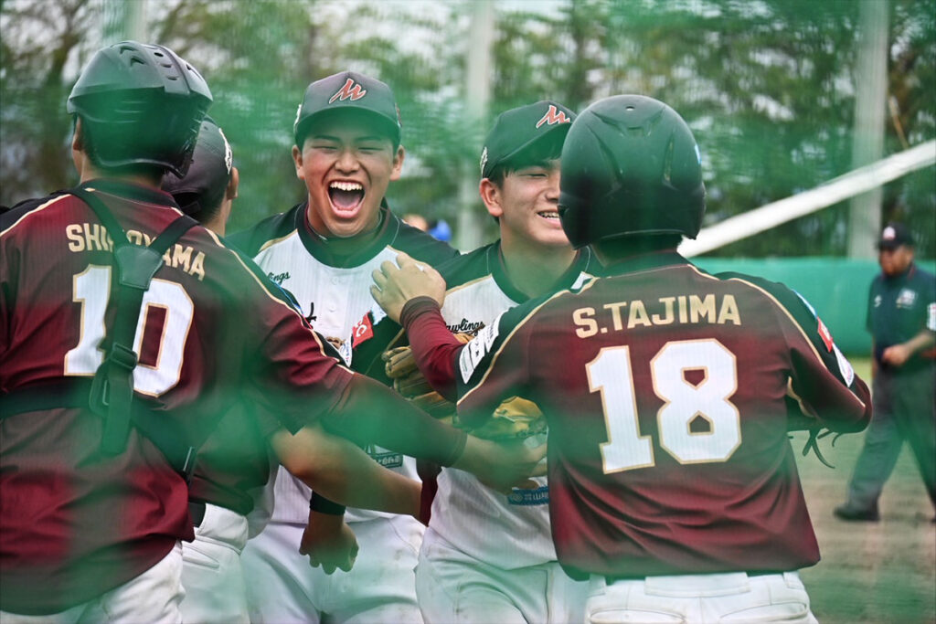 桐南ポニーの試合風景